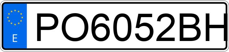 Numer rejestracyjny PO6052BH posiada AUDI A6