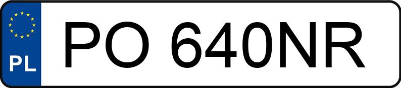 Numer rejestracyjny PO 640NR posiada HONDA CIVIC 1.5 - PO640NR Numer rejestracyjny PO 640NR posiada HONDA CIVIC 1.5 - PO640NR