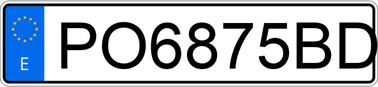 Numer rejestracyjny PO6875BD posiada MERCEDES E 250 (124) Numer rejestracyjny PO6875BD posiada MERCEDES E 250 (124)