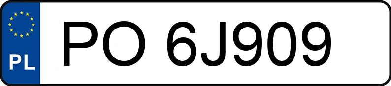 Numer rejestracyjny PO 6J909 posiada OPEL Corsa B 1.2i Kat. MR`93 City - PO6J909