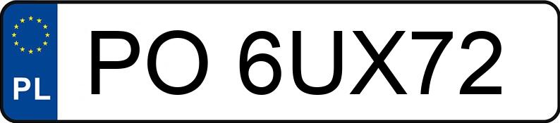 Numer rejestracyjny PO 6UX72 posiada MERCEDES-BENZ E 200 MR`16 E6 213 4Matic - PO6UX72