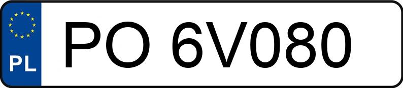 Numer rejestracyjny PO 6V080 posiada TOYOTA Auris 1.6 MR`15 E6 Active - PO6V080