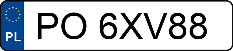 Numer rejestracyjny PO 6XV88 posiada AUDI A4 LIMOUSINE - PO6XV88 Numer rejestracyjny PO 6XV88 posiada AUDI A4 LIMOUSINE - PO6XV88