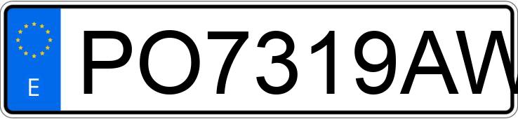 Numer rejestracyjny PO7319AW posiada NISSAN MICRA Numer rejestracyjny PO7319AW posiada NISSAN MICRA