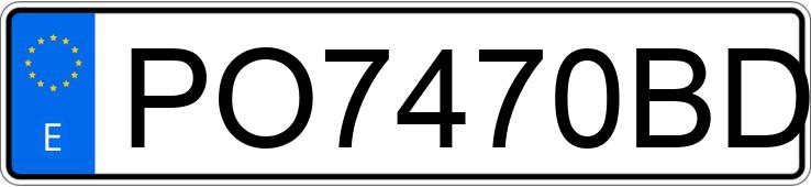 Numer rejestracyjny PO7470BD posiada MERCEDES 300 (124)