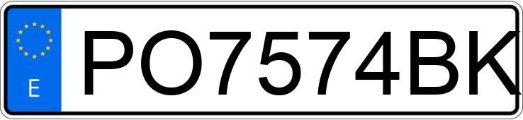 Numer rejestracyjny PO7574BK posiada RENAULT KANGOO Numer rejestracyjny PO7574BK posiada RENAULT KANGOO