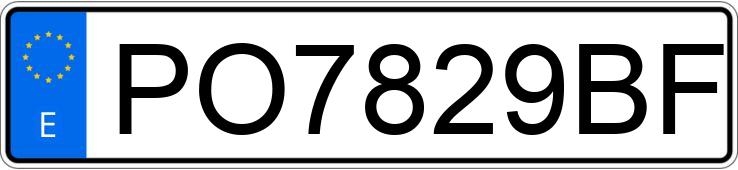 Numer rejestracyjny PO7829BF posiada SEAT IBIZA Numer rejestracyjny PO7829BF posiada SEAT IBIZA