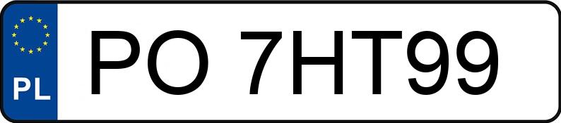 Numer rejestracyjny PO 7HT99 posiada IVECO ML 150 E28 EuroCargo MR`15 E6 15.0t ML 150 E28 EuroCargo MR`15 E6 15.0t - PO7HT99