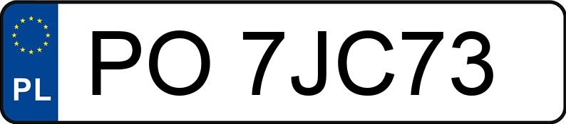Numer rejestracyjny PO 7JC73 posiada FIAT TIPO - PO7JC73 Numer rejestracyjny PO 7JC73 posiada FIAT TIPO - PO7JC73