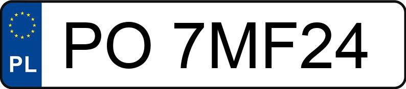 Numer rejestracyjny PO 7MF24 posiada MERCEDES-BENZ E 220 d MR`16 E6 213 4Matic - PO7MF24