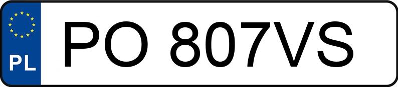 Numer rejestracyjny PO 807VS posiada MITSUBISHI COLT - PO807VS Numer rejestracyjny PO 807VS posiada MITSUBISHI COLT - PO807VS
