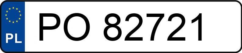 Numer rejestracyjny PO 82721 posiada BMW 320 - PO82721 Numer rejestracyjny PO 82721 posiada BMW 320 - PO82721