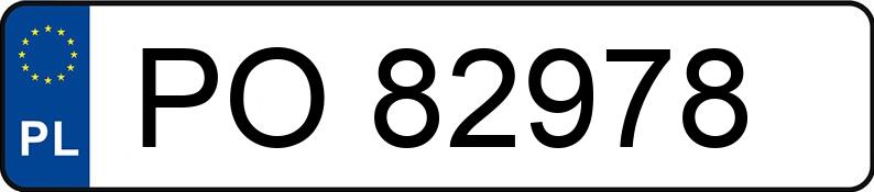 Numer rejestracyjny PO 82978 posiada VOLKSWAGEN Golf III 1.9 TD Kat. MR`91 GTD - PO82978