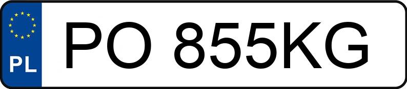Numer rejestracyjny PO 855KG posiada VOLKSWAGEN PASSAT - PO855KG
