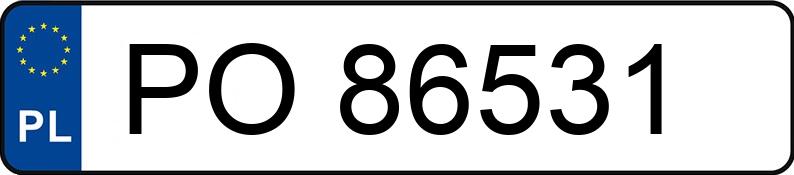 Numer rejestracyjny PO 86531 posiada RENAULT Megane 1.4 MR`99 Air - PO86531 Numer rejestracyjny PO 86531 posiada RENAULT Megane 1.4 MR`99 Air - PO86531