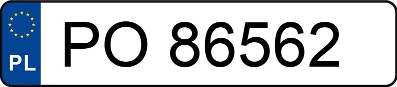 Numer rejestracyjny PO 86562 posiada RENAULT LAGUNA - PO86562 Numer rejestracyjny PO 86562 posiada RENAULT LAGUNA - PO86562