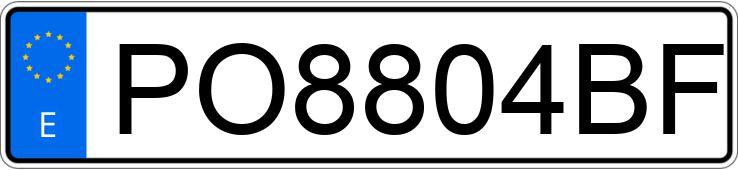 Numer rejestracyjny PO8804BF posiada CITROEN SAXO Numer rejestracyjny PO8804BF posiada CITROEN SAXO