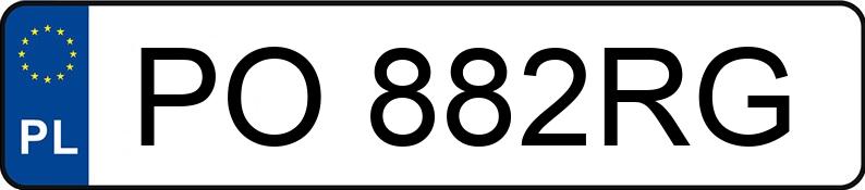 Numer rejestracyjny PO 882RG posiada ROVER 214 Kat. MR`96 i - PO882RG Numer rejestracyjny PO 882RG posiada ROVER 214 Kat. MR`96 i - PO882RG