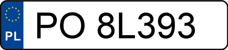 Numer rejestracyjny PO 8L393 posiada FORD RANGER - PO8L393 Numer rejestracyjny PO 8L393 posiada FORD RANGER - PO8L393