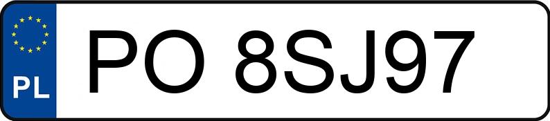 Numer rejestracyjny PO 8SJ97 posiada BMW 428 - PO8SJ97