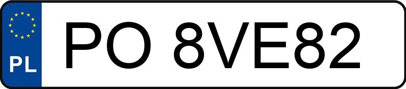 Numer rejestracyjny PO 8VE82 posiada RENAULT CAPTUR - PO8VE82