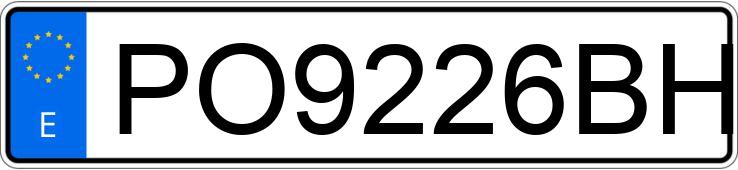 Numer rejestracyjny PO9226BH posiada AUDI A3 Numer rejestracyjny PO9226BH posiada AUDI A3