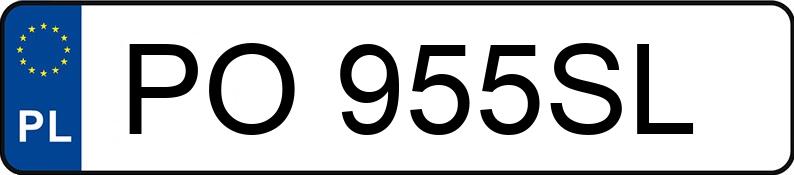 Numer rejestracyjny PO 955SL posiada NISSAN X-TRAIL - PO955SL