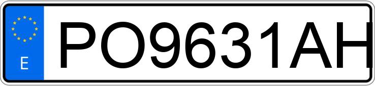 Numer rejestracyjny PO9631AH posiada VOLKSWAGEN GOLF Numer rejestracyjny PO9631AH posiada VOLKSWAGEN GOLF