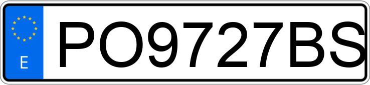 Numer rejestracyjny PO9727BS posiada NISSAN MICRA