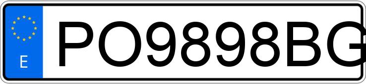 Numer rejestracyjny PO9898BG posiada FIAT BRAVO