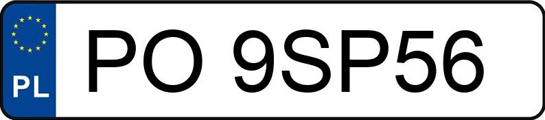 Numer rejestracyjny PO 9SP56 posiada MERCEDES-BENZ GLE 400 D 4MATIC COUPE - PO9SP56