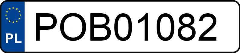 Numer rejestracyjny POB 01082 posiada AUDI A3 - POB01082