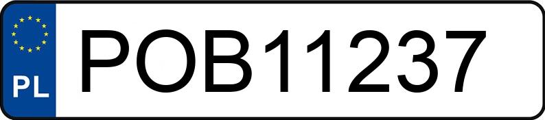 Numer rejestracyjny POB 11237 posiada SKODA FABIA - POB11237