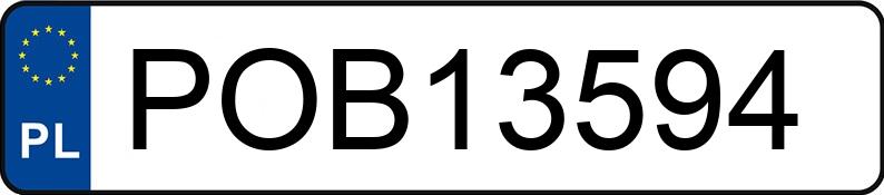 Numer rejestracyjny POB 13594 posiada SKODA FABIA - POB13594 Numer rejestracyjny POB 13594 posiada SKODA FABIA - POB13594