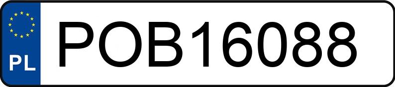 Numer rejestracyjny POB 16088 posiada BMW 740i MR`13 E5 FO1/FO2 Aut. - POB16088 Numer rejestracyjny POB 16088 posiada BMW 740i MR`13 E5 FO1/FO2 Aut. - POB16088
