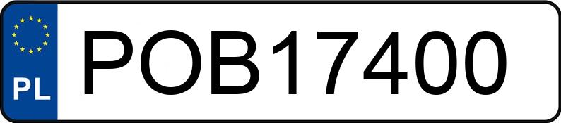 Numer rejestracyjny POB 17400 posiada PEUGEOT 207 1.4 MR`06 E4 Presence 90 - POB17400