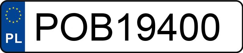 Numer rejestracyjny POB 19400 posiada HYUNDAI I20 - POB19400