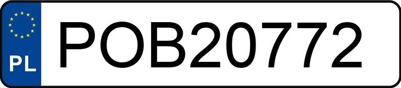 Numer rejestracyjny POB 20772 posiada BMW 318 - POB20772 Numer rejestracyjny POB 20772 posiada BMW 318 - POB20772