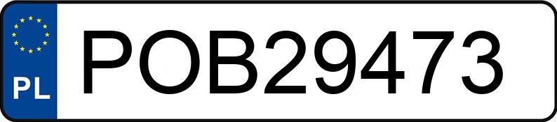 Numer rejestracyjny POB 29473 posiada MERCEDES-BENZ SPRINTER - POB29473