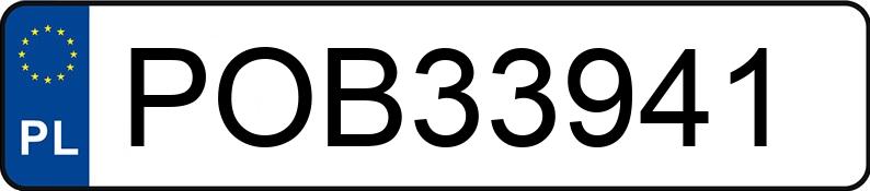 Numer rejestracyjny POB 33941 posiada FORD FIESTA - POB33941