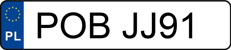 Numer rejestracyjny POB JJ91 posiada AUDI A6 2.4 KAT - POBJJ91 Numer rejestracyjny POB JJ91 posiada AUDI A6 2.4 KAT - POBJJ91