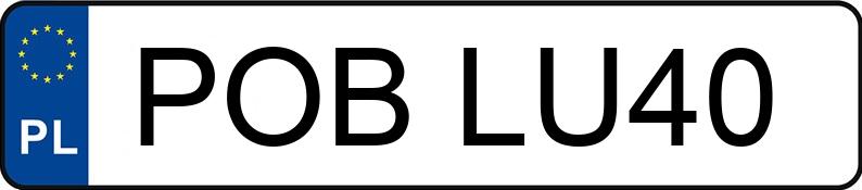 Numer rejestracyjny POB LU40 posiada PEUGEOT BOXER 2.2 HDI - POBLU40 Numer rejestracyjny POB LU40 posiada PEUGEOT BOXER 2.2 HDI - POBLU40