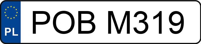 Numer rejestracyjny POB M319 posiada FIAT SEICENTO BRUSH - POBM319