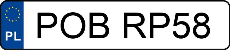 Numer rejestracyjny POB RP58 posiada PEUGEOT BOXER 435 - POBRP58 Numer rejestracyjny POB RP58 posiada PEUGEOT BOXER 435 - POBRP58