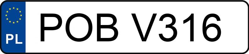 Numer rejestracyjny POB V316 posiada ZASŁAW D-636 16.0t D-636.01/6.1 - POBV316 Numer rejestracyjny POB V316 posiada ZASŁAW D-636 16.0t D-636.01/6.1 - POBV316