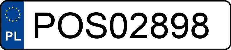 Numer rejestracyjny POS 02898 posiada RENAULT MEGANE SCENIC - POS02898 Numer rejestracyjny POS 02898 posiada RENAULT MEGANE SCENIC - POS02898