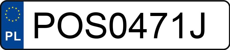 Numer rejestracyjny POS 0471J posiada MERCEDES-BENZ CLA 180 CDI MR`13 E5 117 CLA 180 CDI MR`13 E5 117 - POS0471J