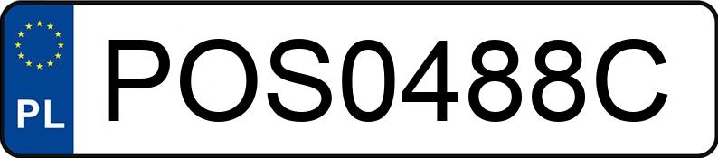 Pojazd o numerach POS0488C uczestniczył w wypadku Pojazd o numerach POS0488C uczestniczył w wypadku