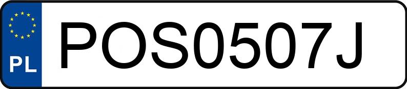 Numer rejestracyjny POS 0507J posiada SKODA Fabia 1.4 MR`99 E3 Classic - POS0507J