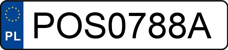 Numer rejestracyjny POS 0788A posiada FORD GALAXY - POS0788A